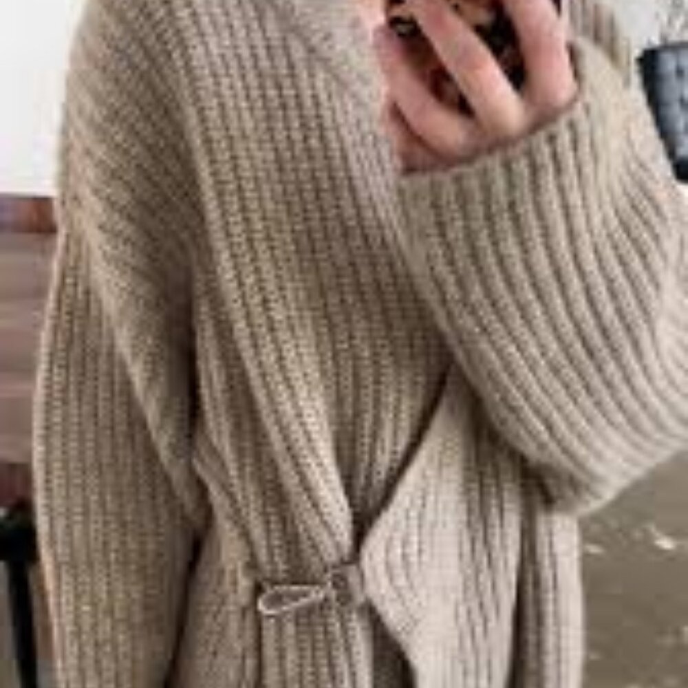 James Street Co. Frank Sweater Coat Size M NWT - Picture 2 of 7